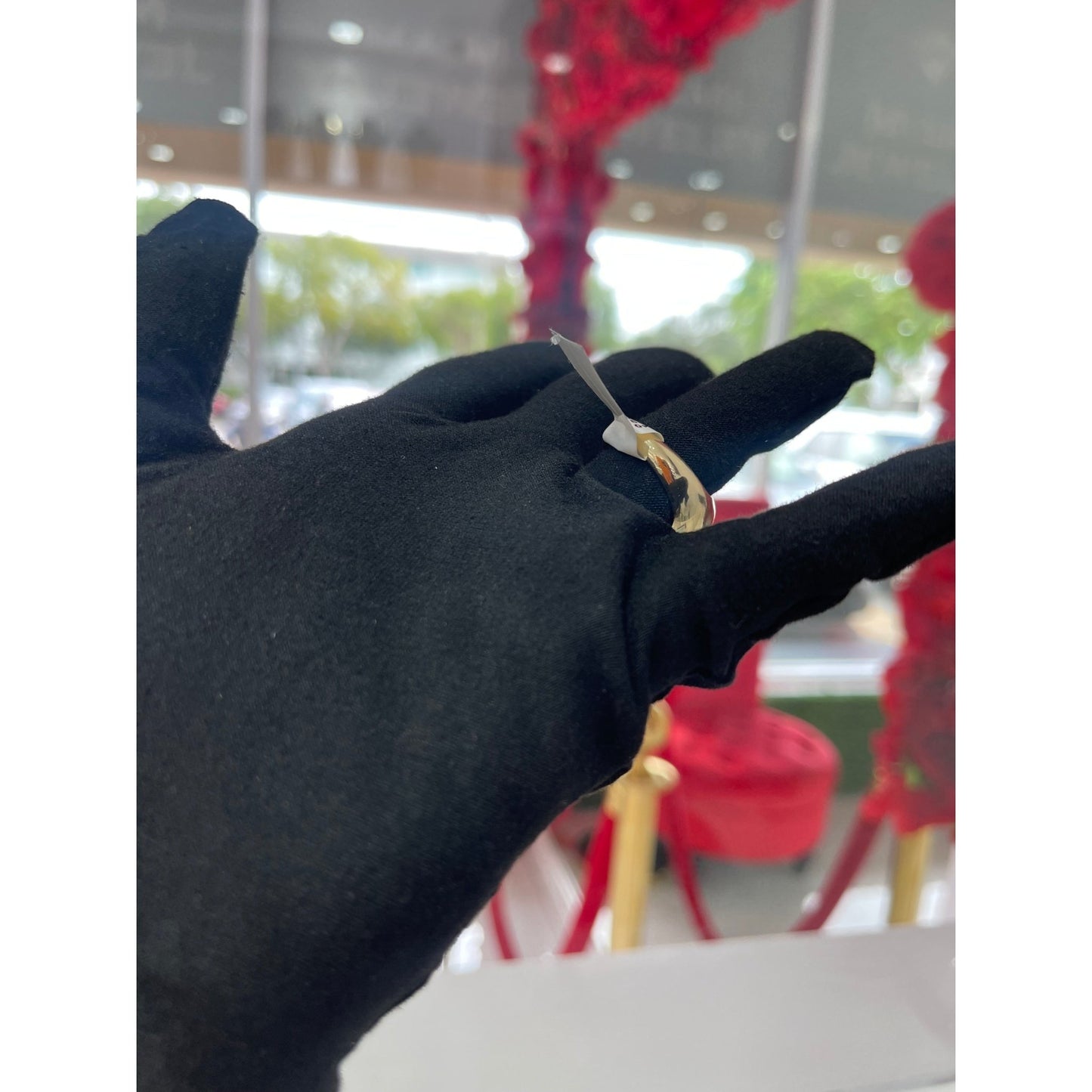 14K Plain Ring - Miami Jewelry