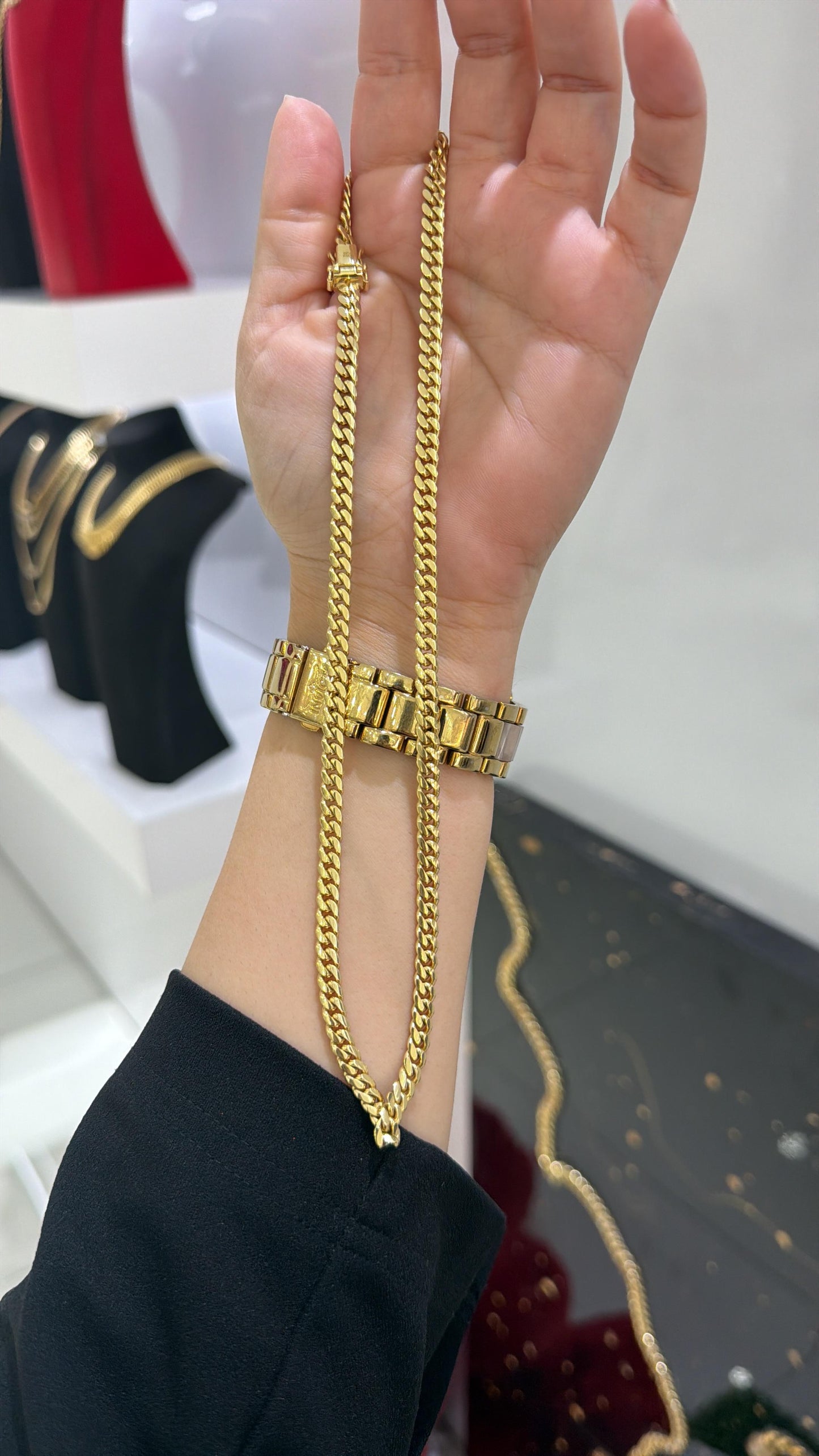 10k 5mm Cuban link chain