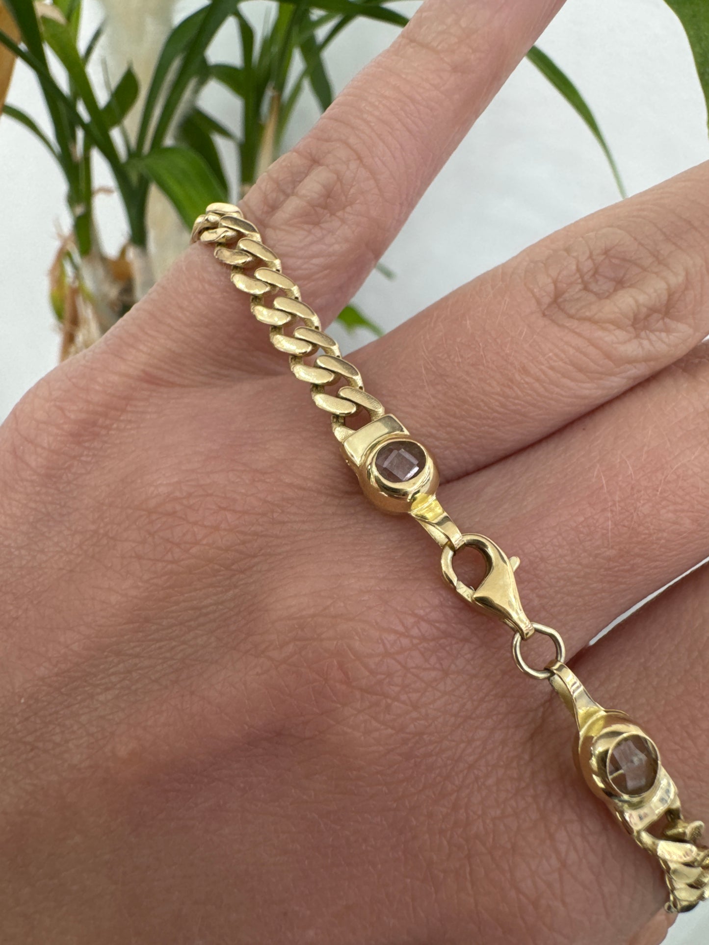 10K Infinity Bracelet