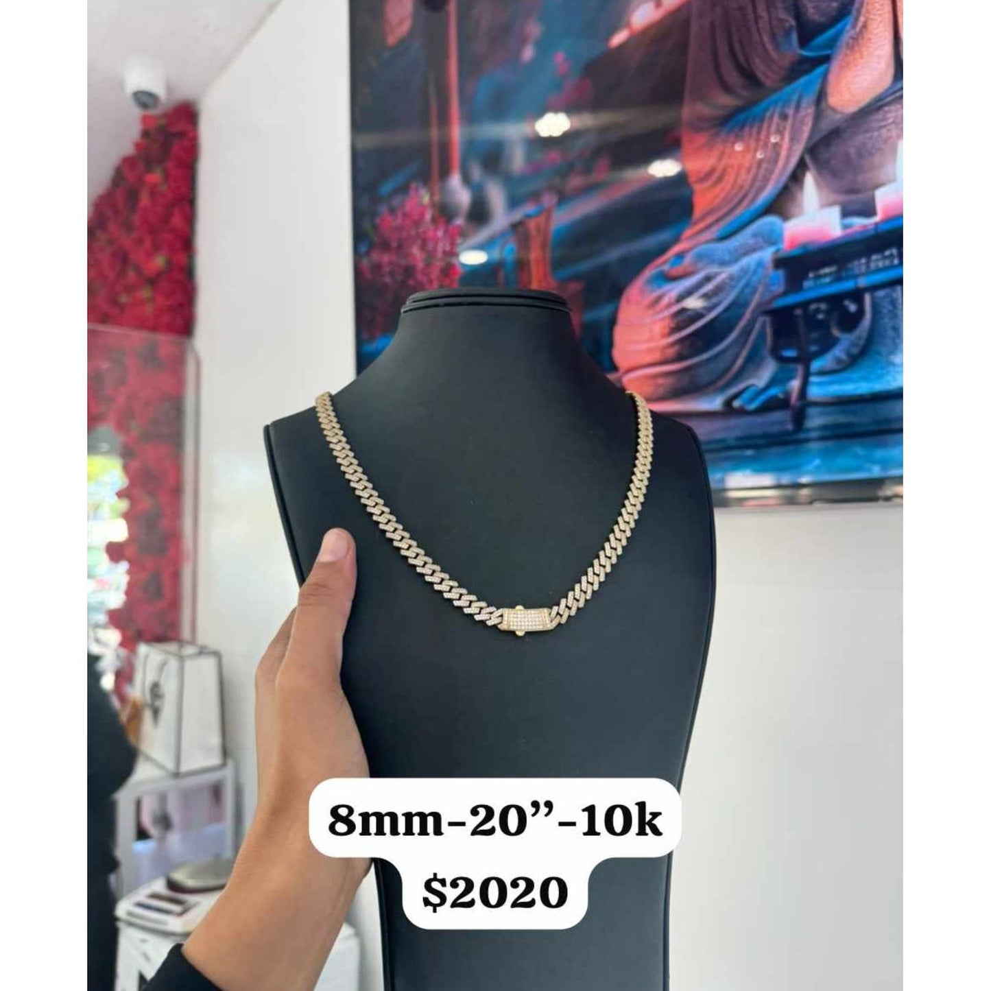 10K Zirconia Chain
