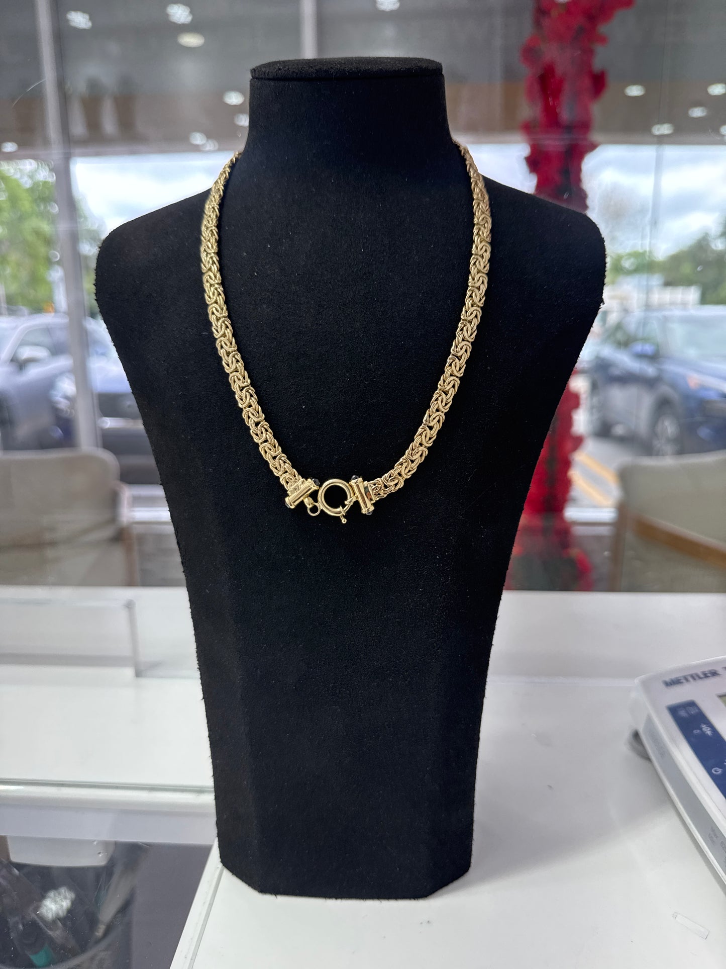 10K Traditional Byzantine Necklace