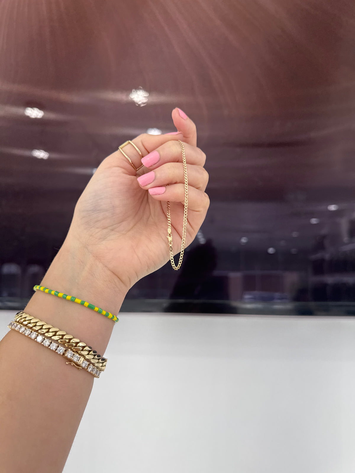10K Promo Curb Link Bracelet