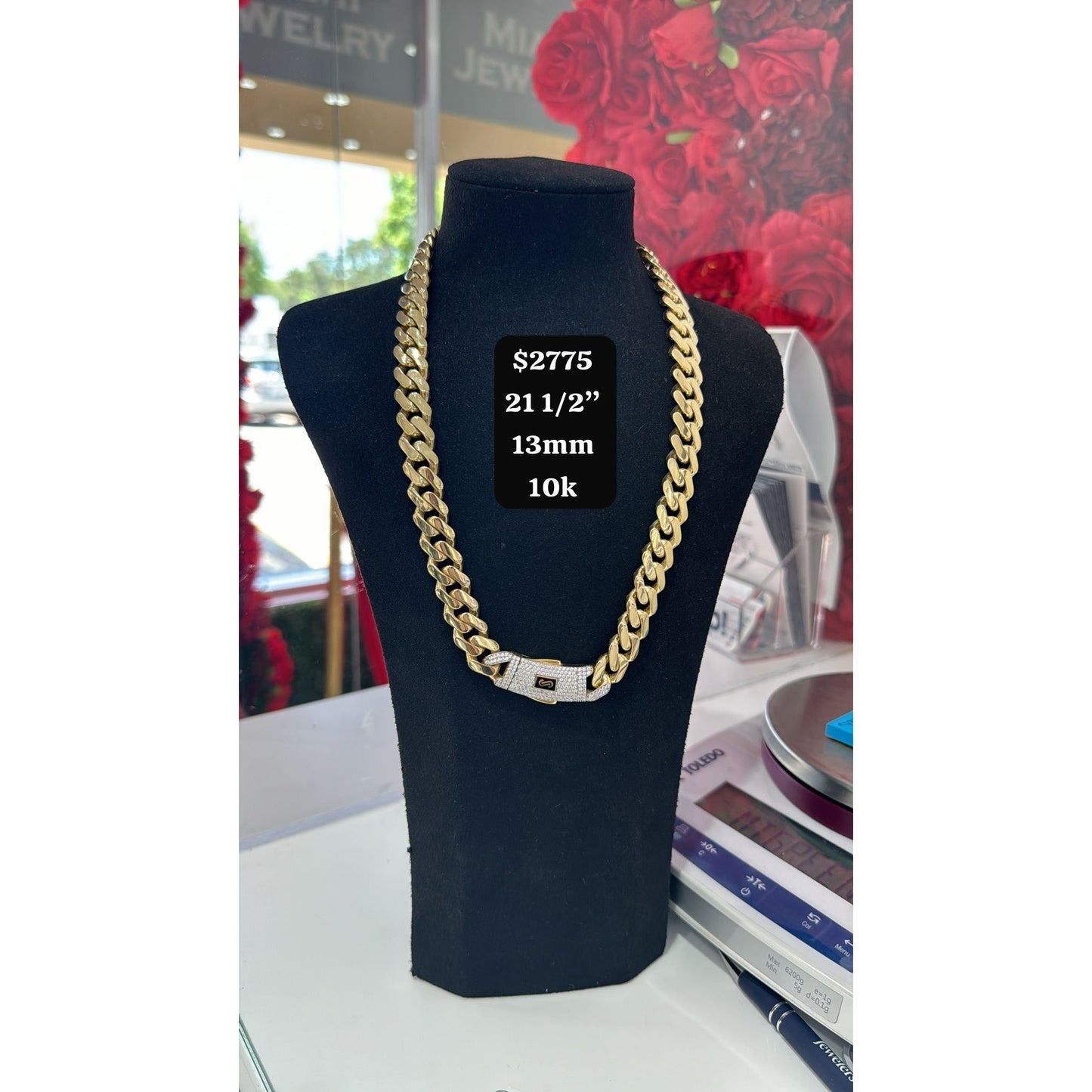 10K Monaco link Chain