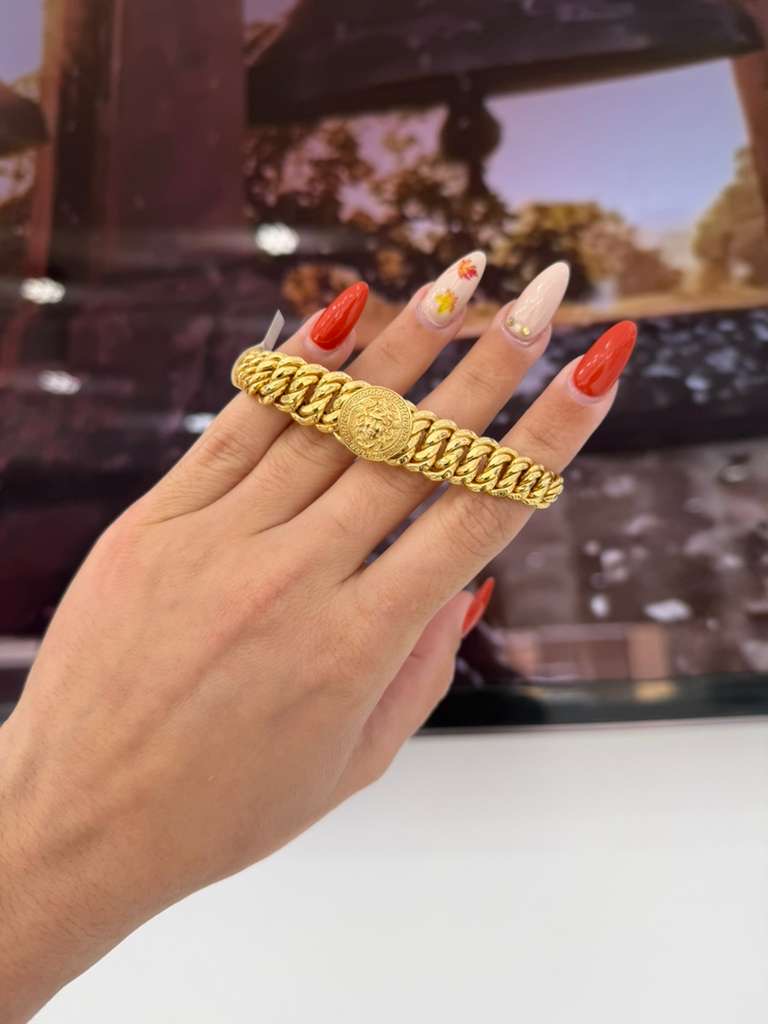 10K Medusa Princess Bracelet