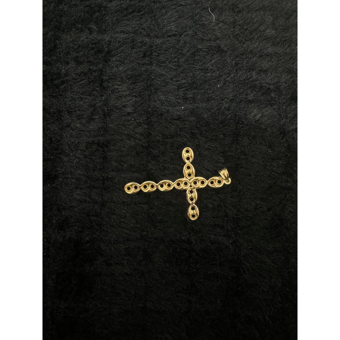 14K Cross Charm
