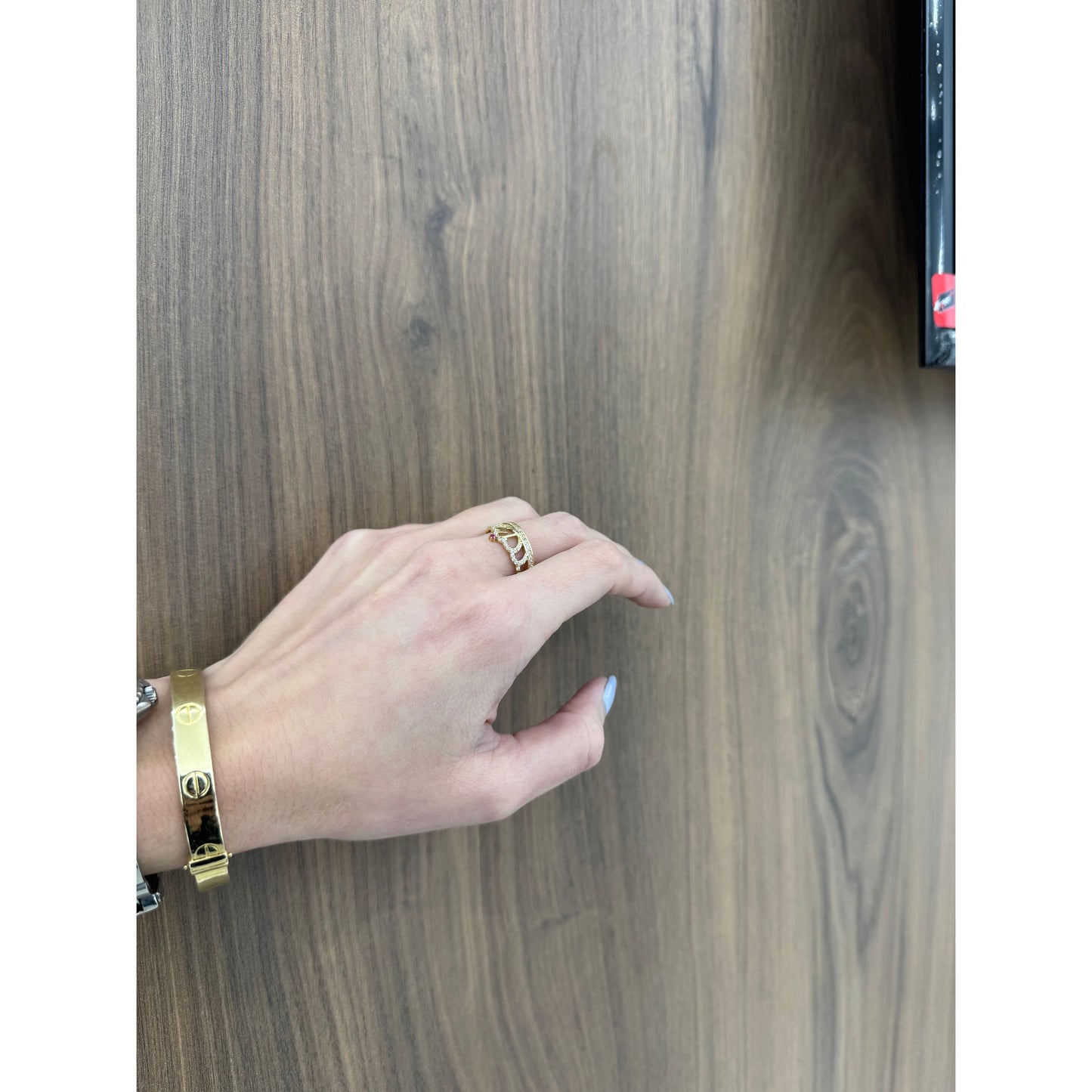14K Crown Ring
