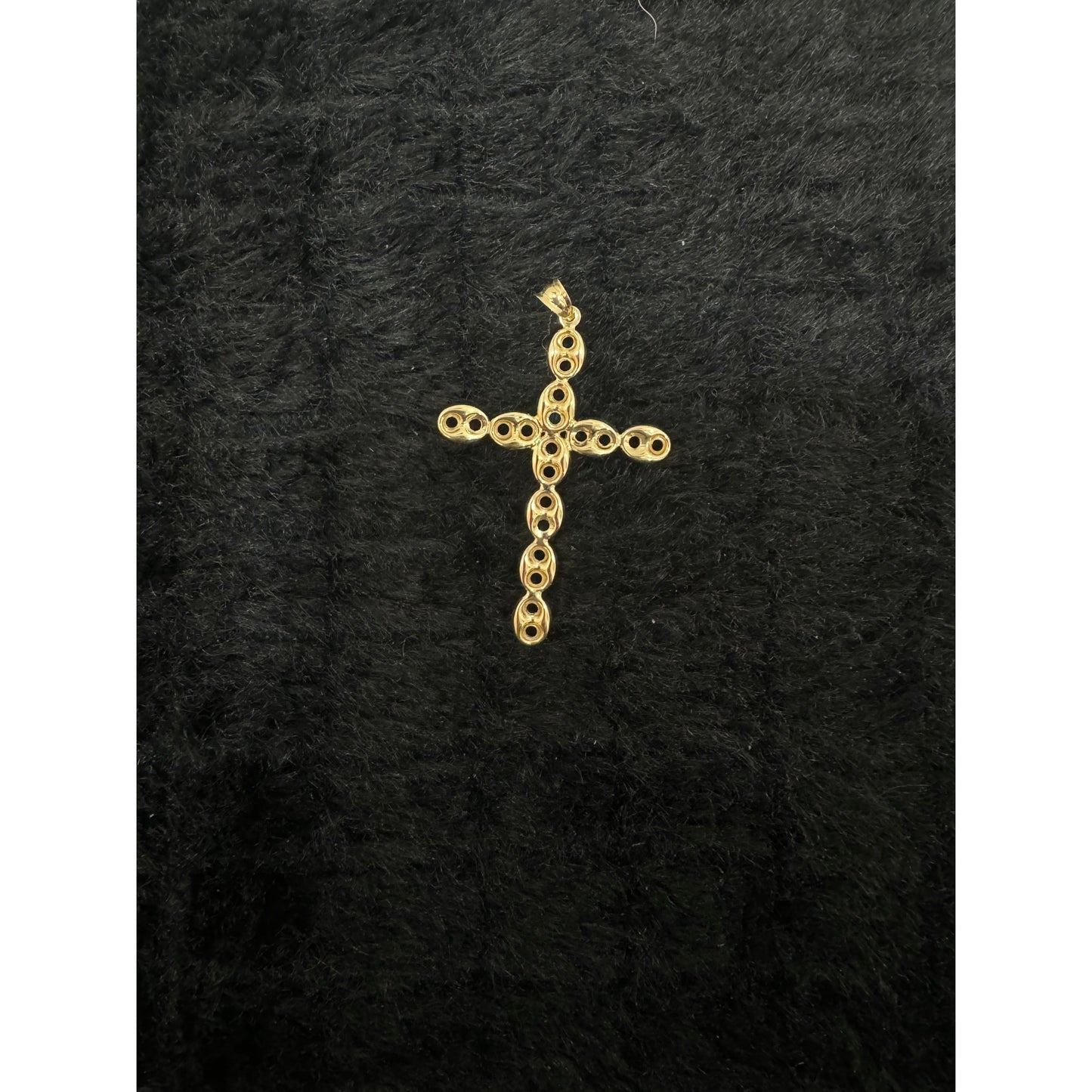 14K Cross Charm
