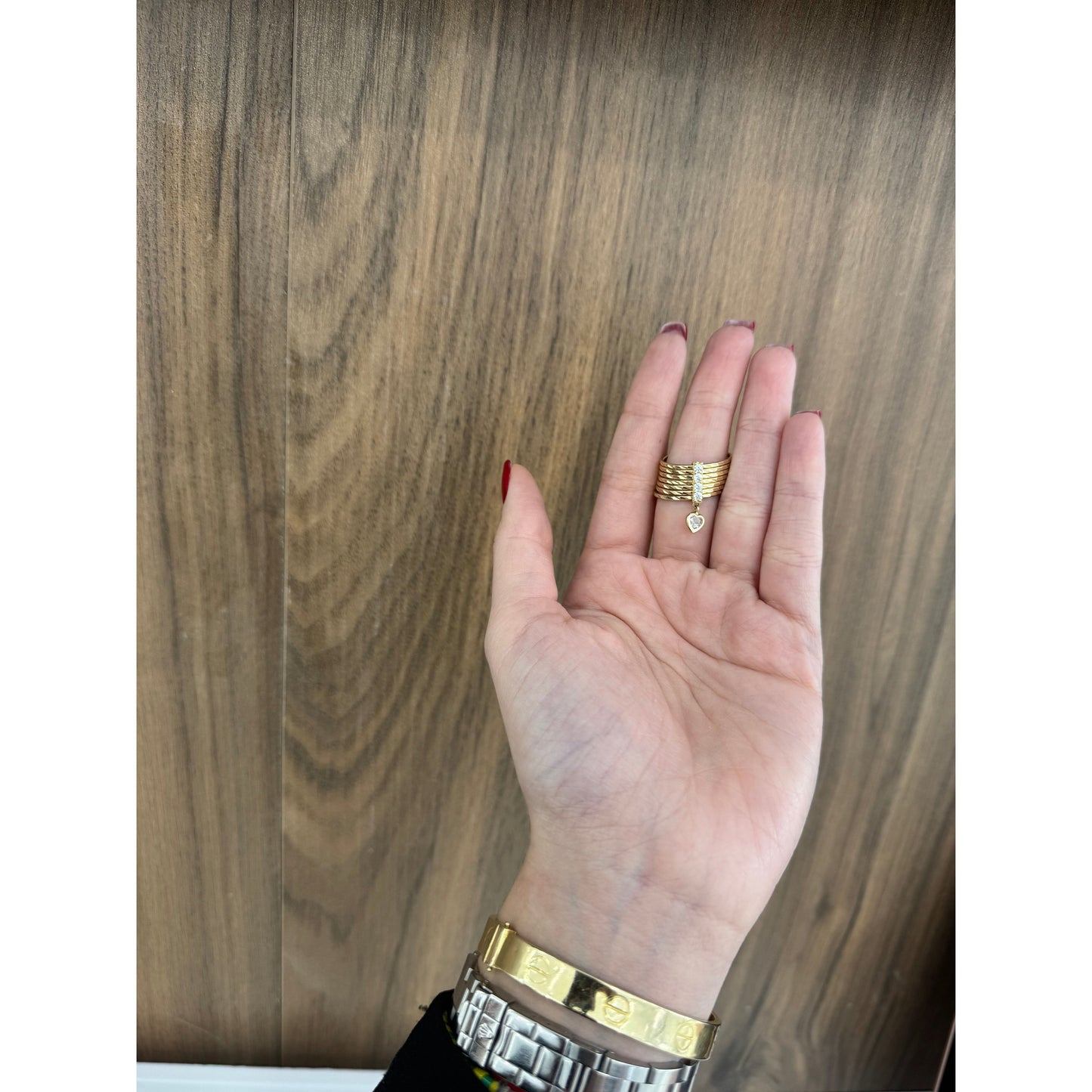 14K Seminario Ring
