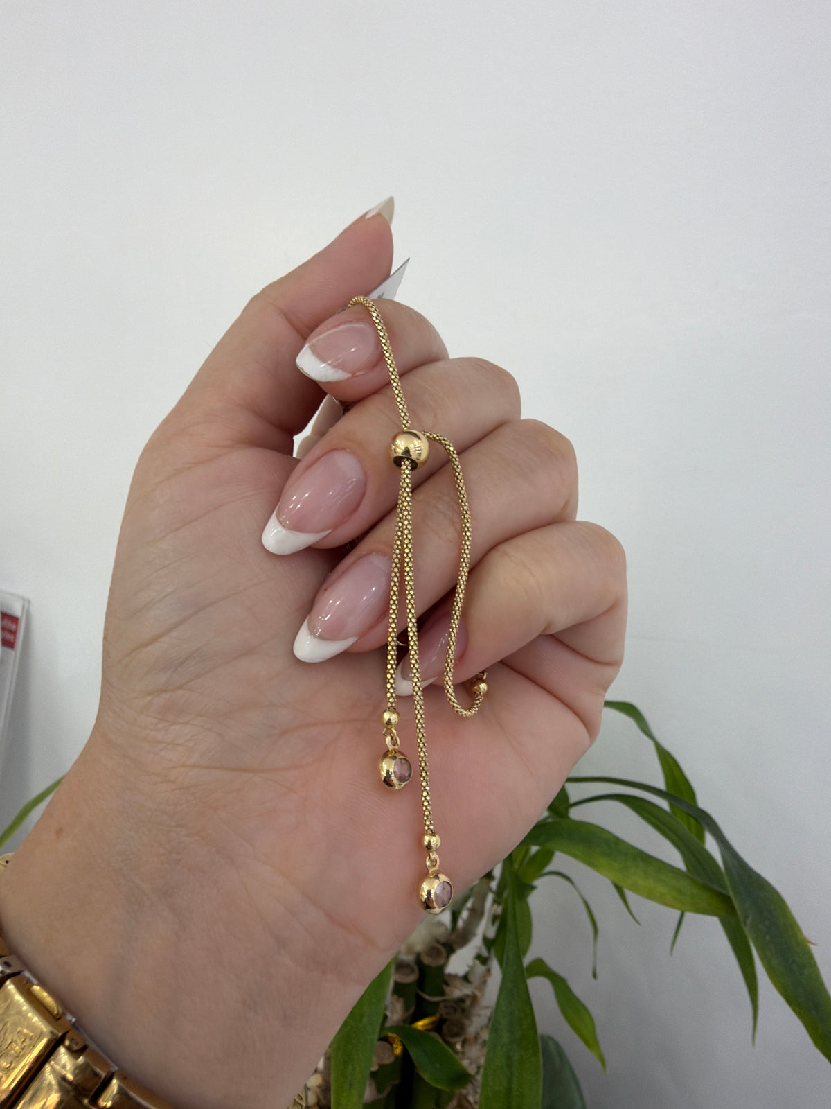 14k Lock bracelet