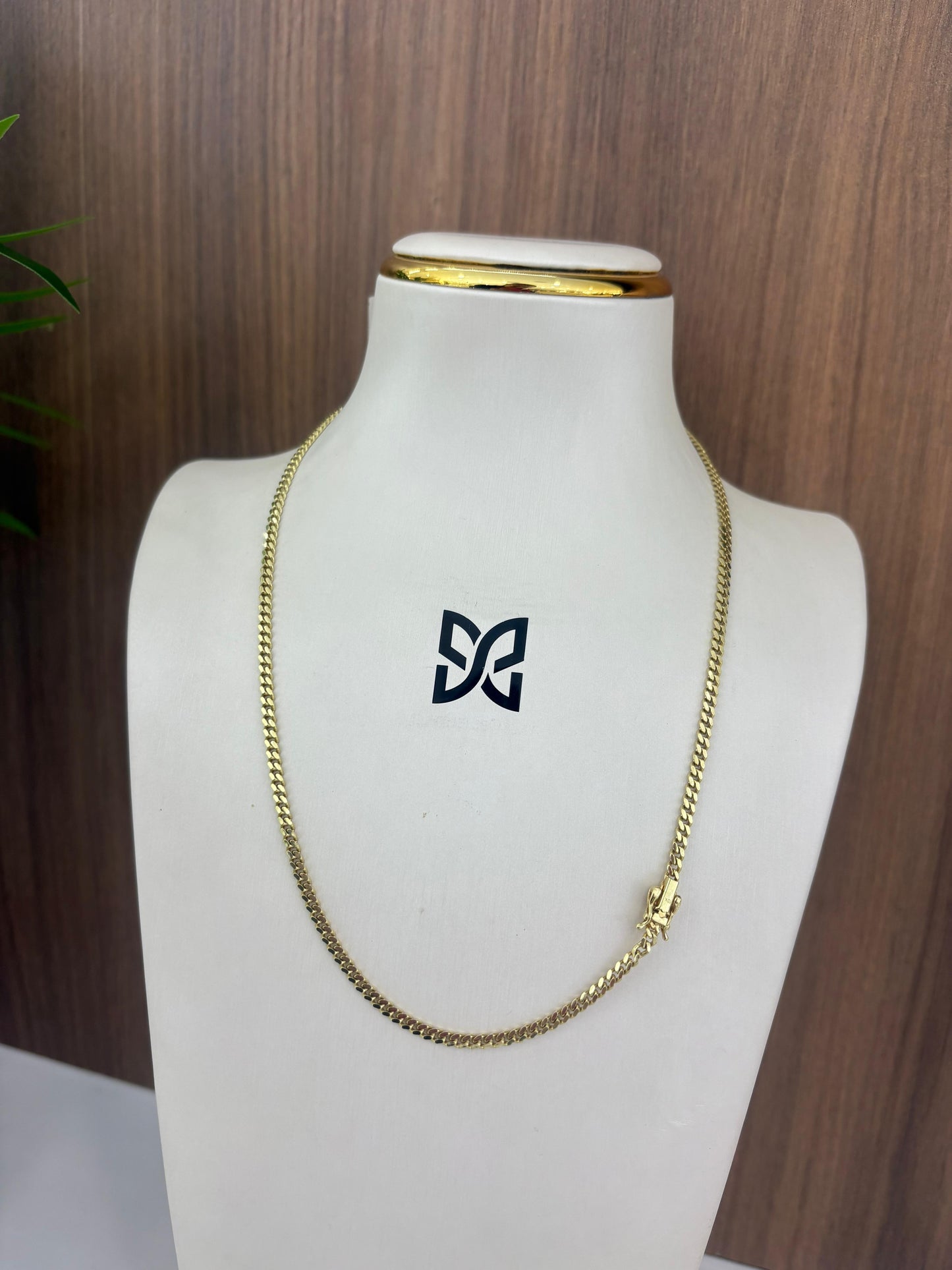 10k regla necklace