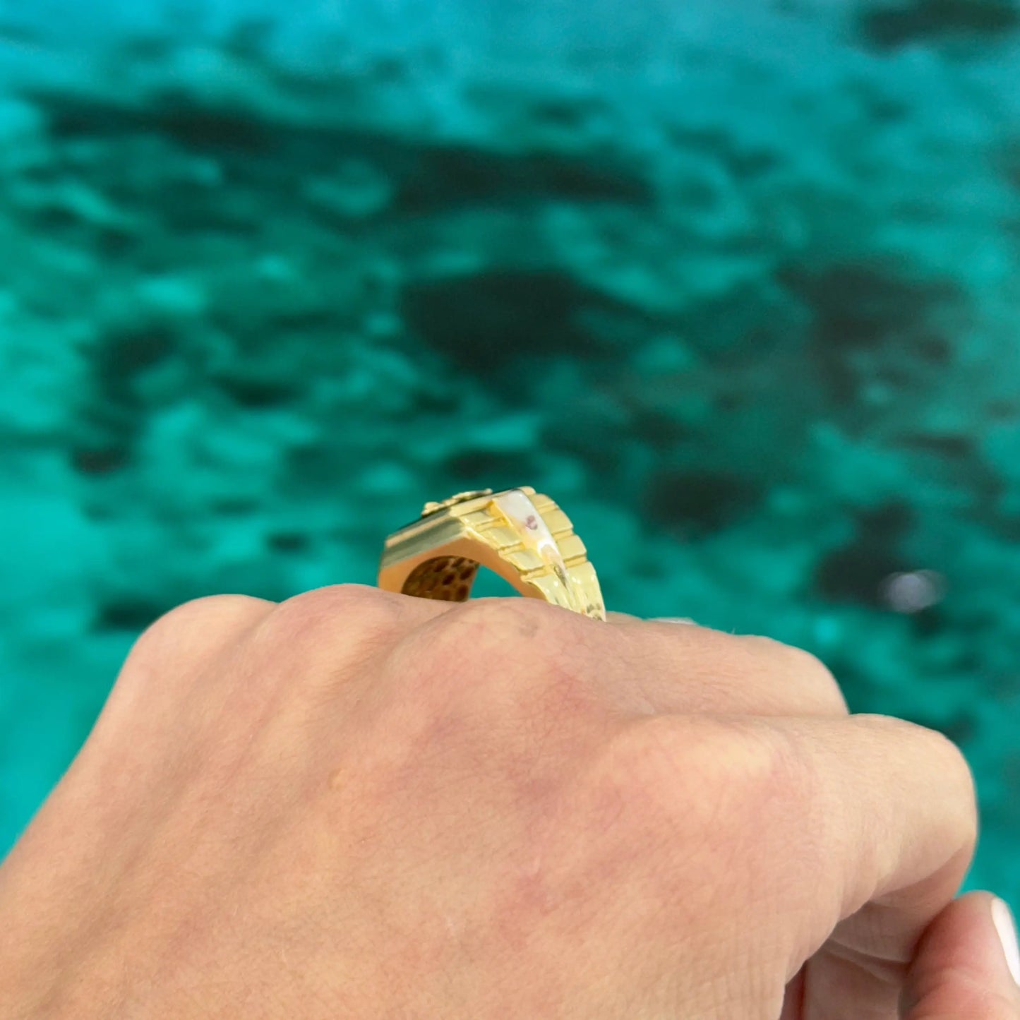 14K San Juda Ring Miami Jewelry