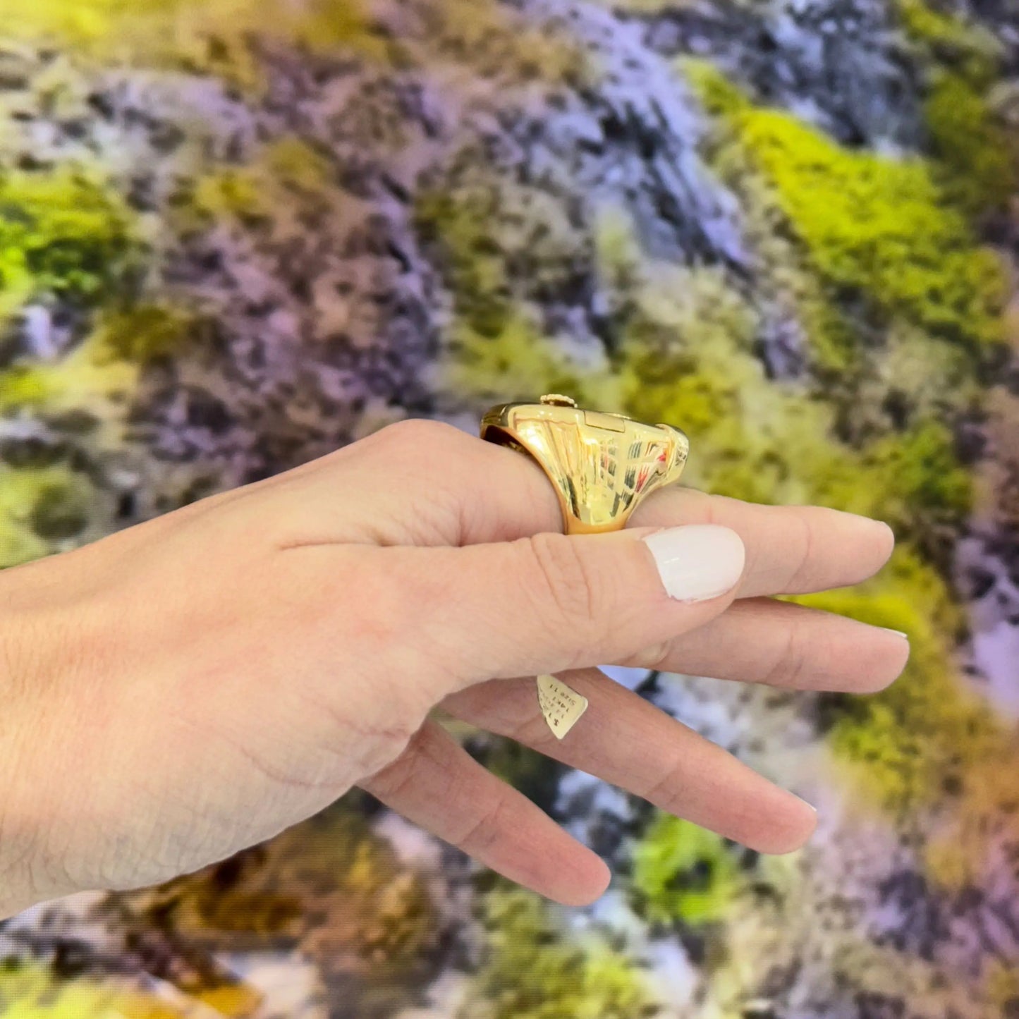 14K Eagle Ring Miami Jewelry