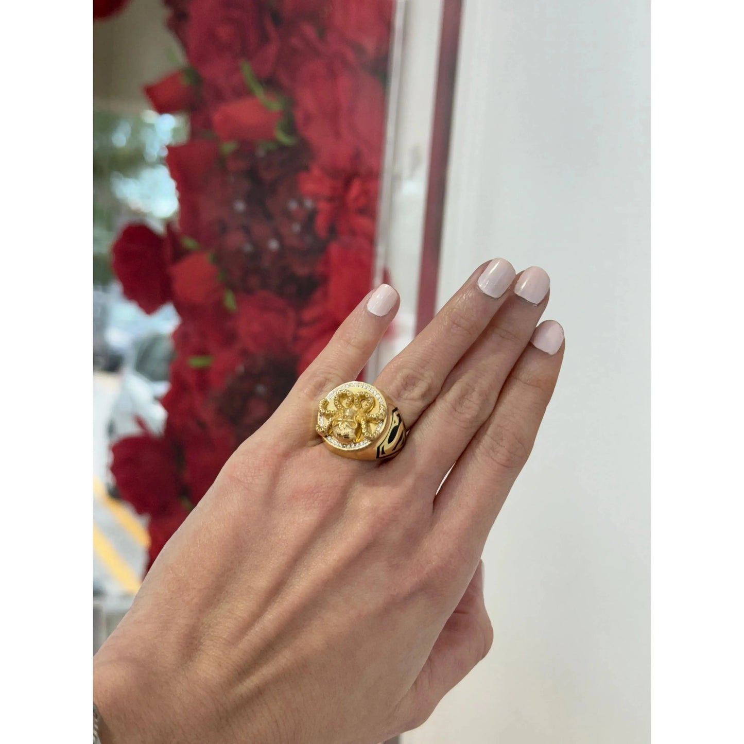 14K Octopus Charm Miami Jewelry
