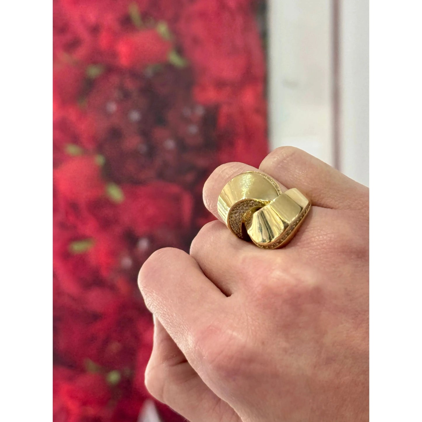 10K Elegant Ring Miami Jewelry