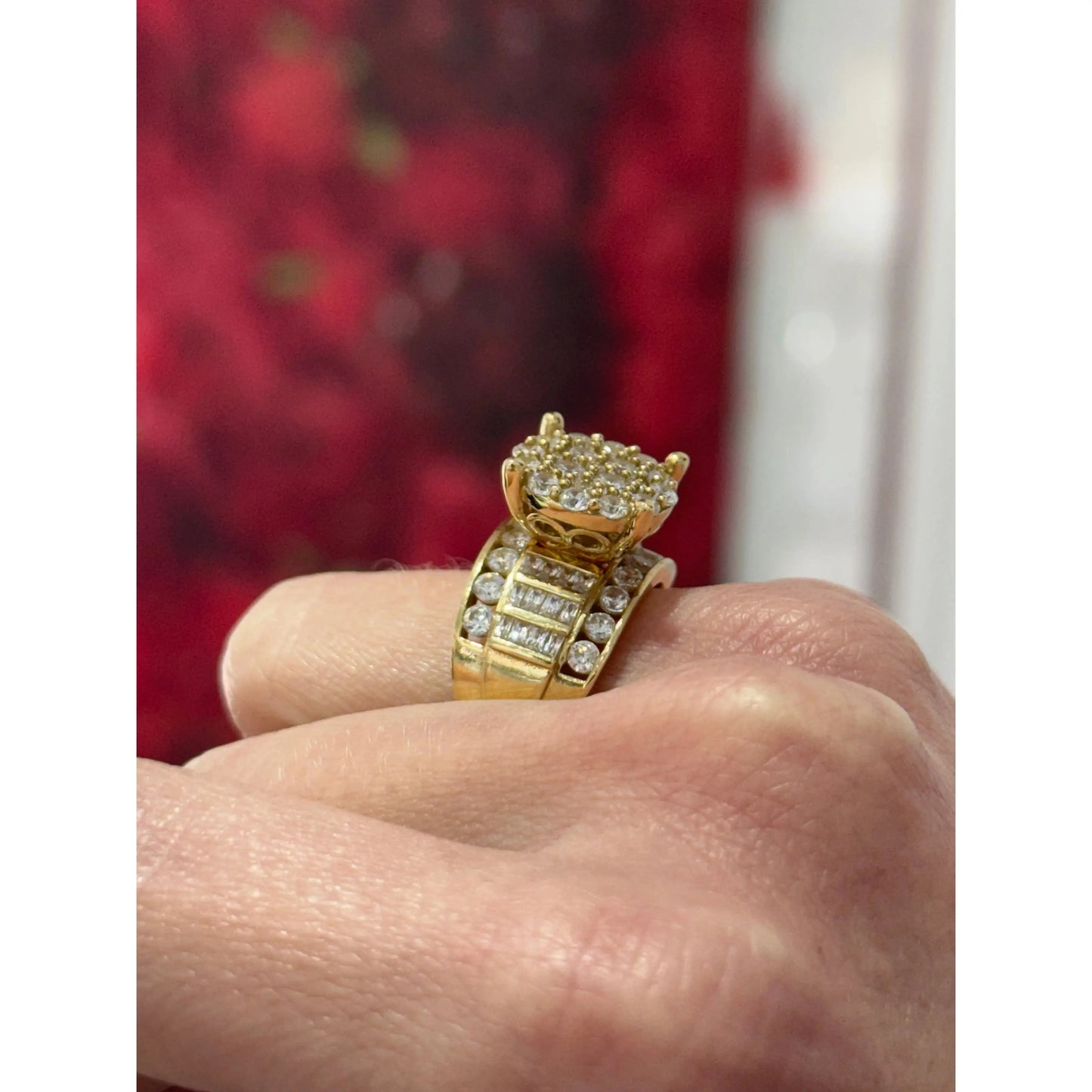 10K Princess Ring Miami Jewelry