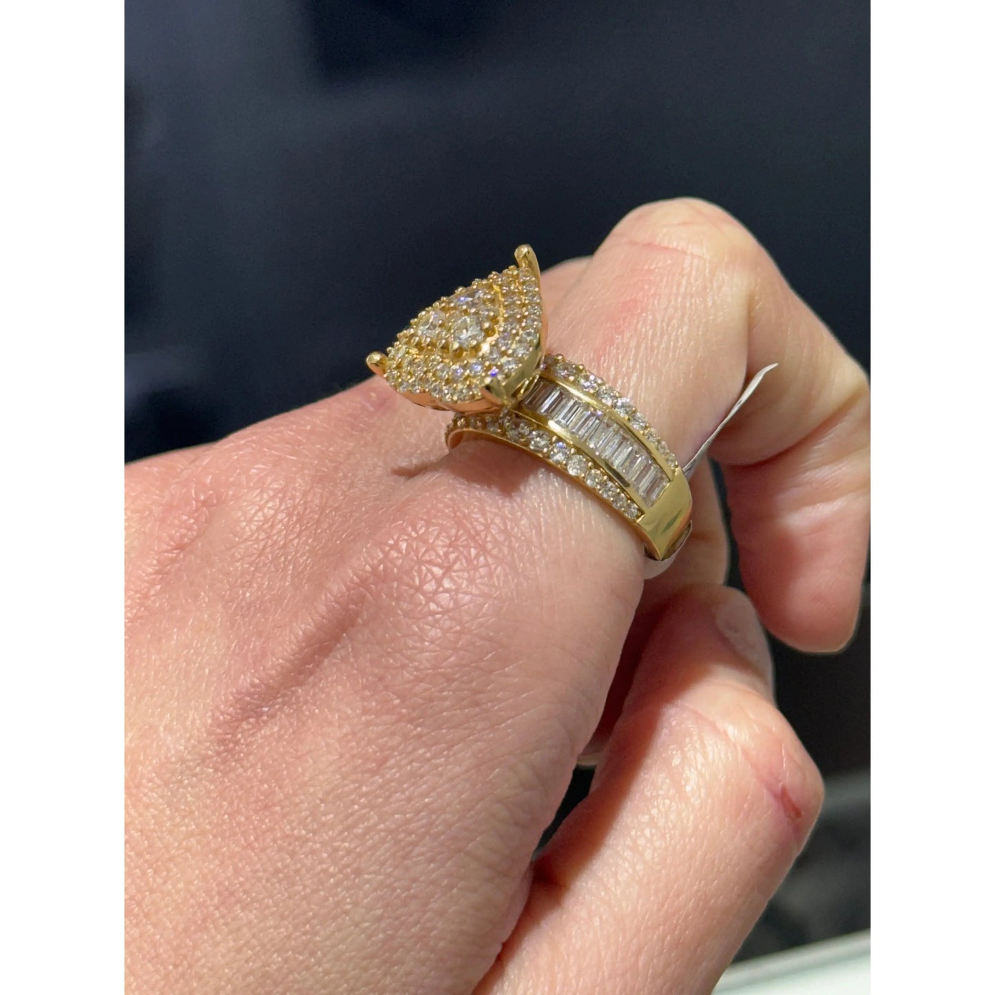 14k Heart Ring Miami Jewelry