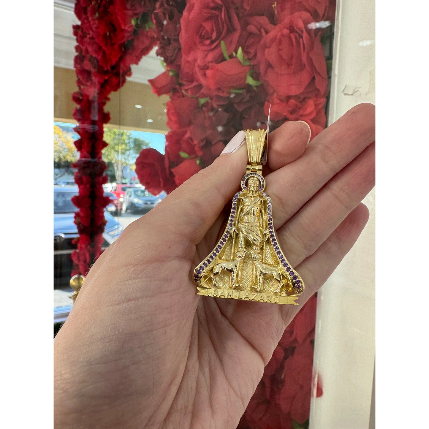 10K Small Lazaro Charm