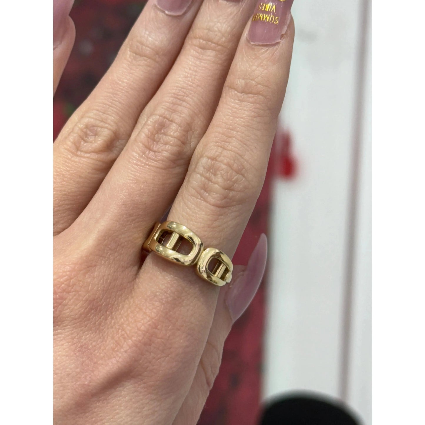 14K GG Ring Miami Jewelry