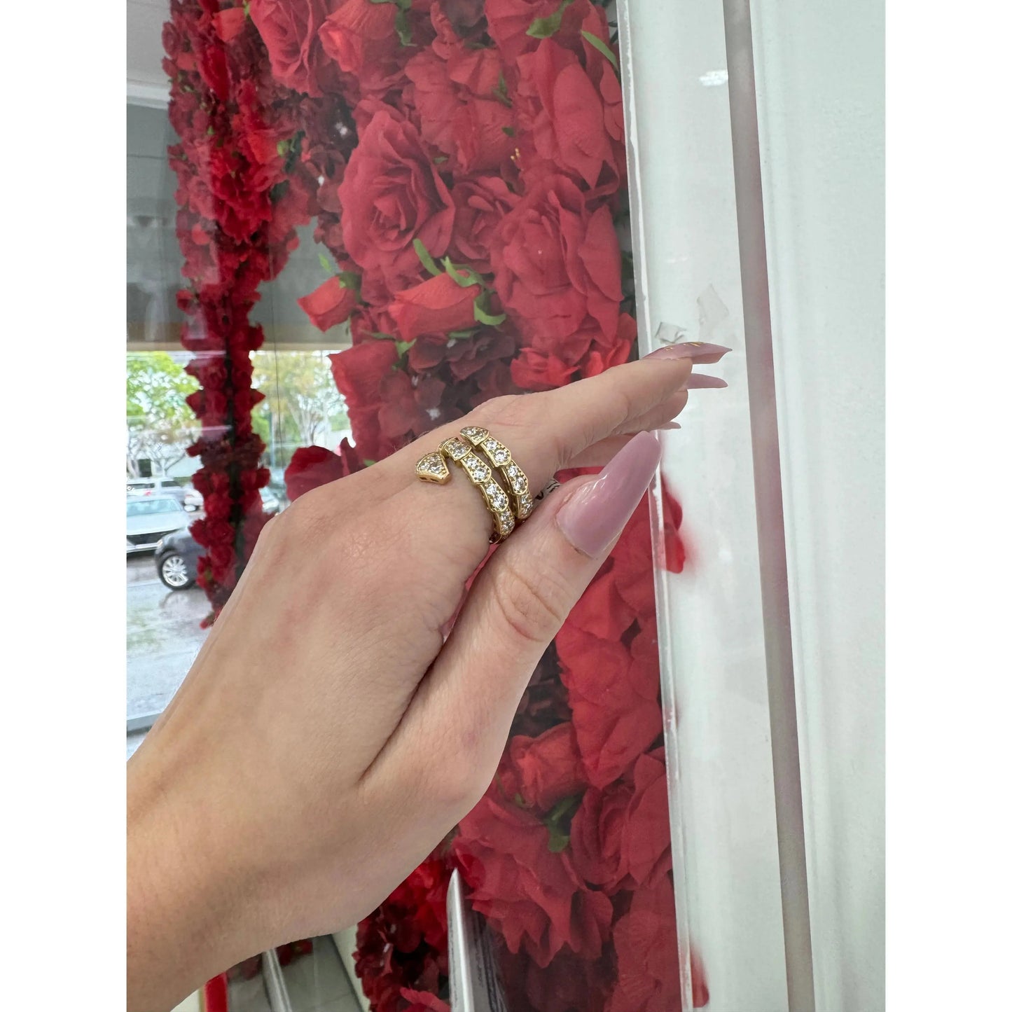 14K Serpentina Ring Miami Jewelry