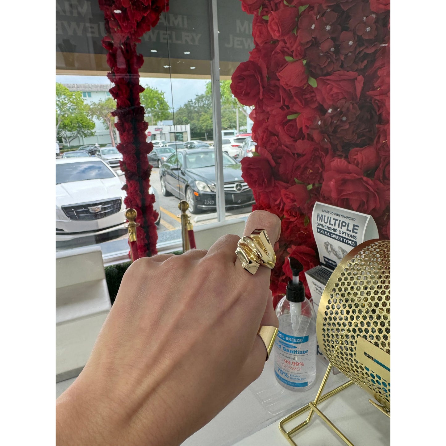 14k Anillo elegante