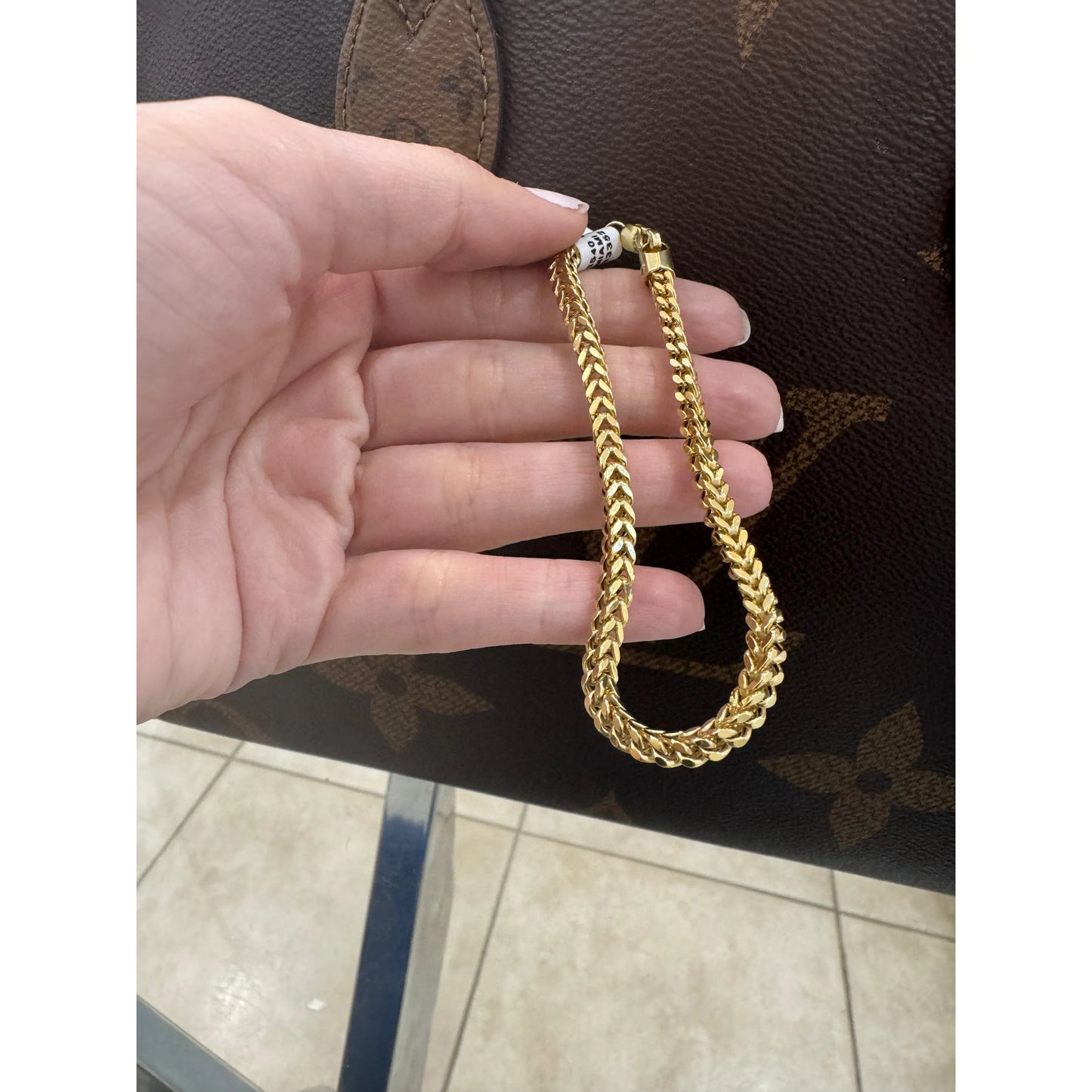 10K Franco Bracelet