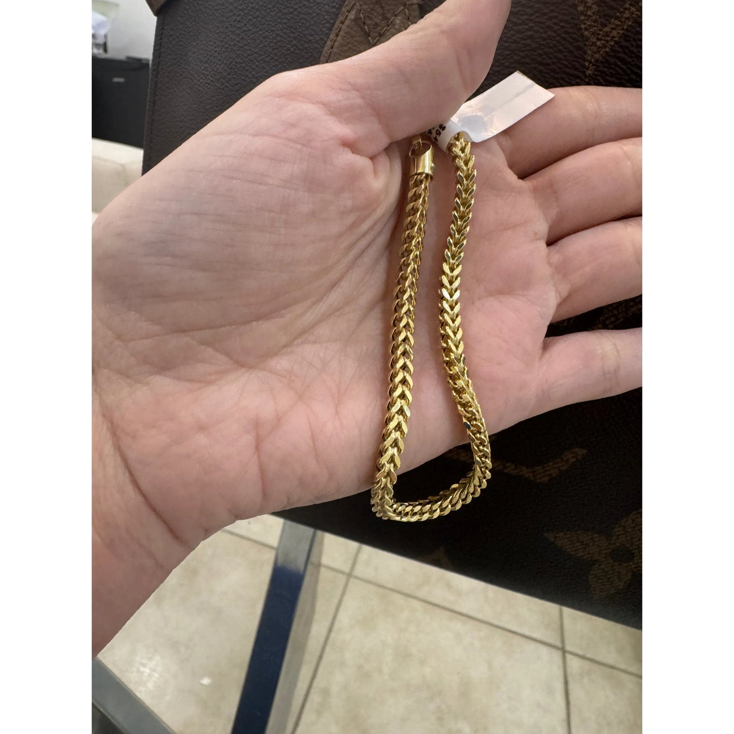 10K Franco Bracelet