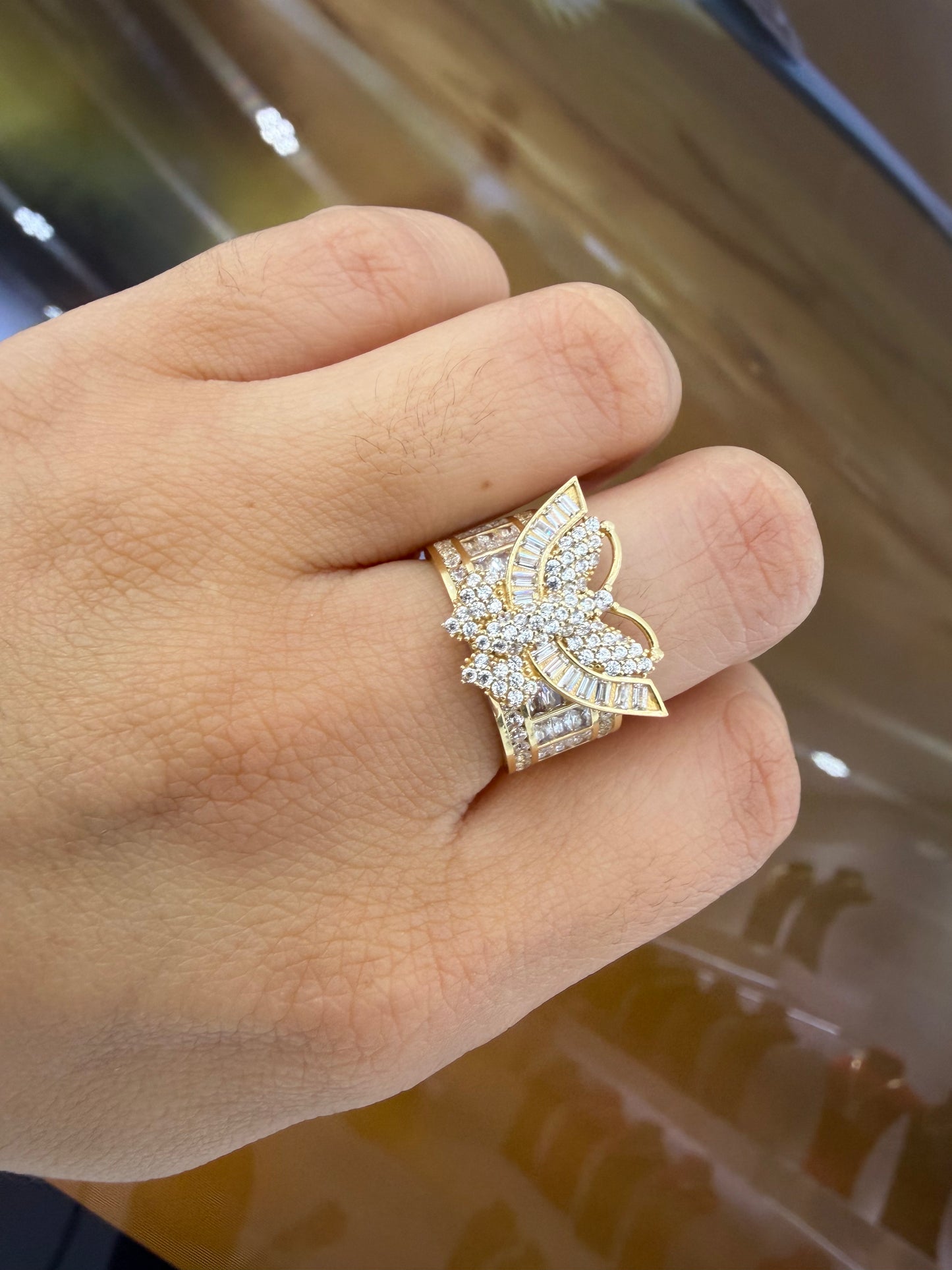 Anillo de mujer 14k