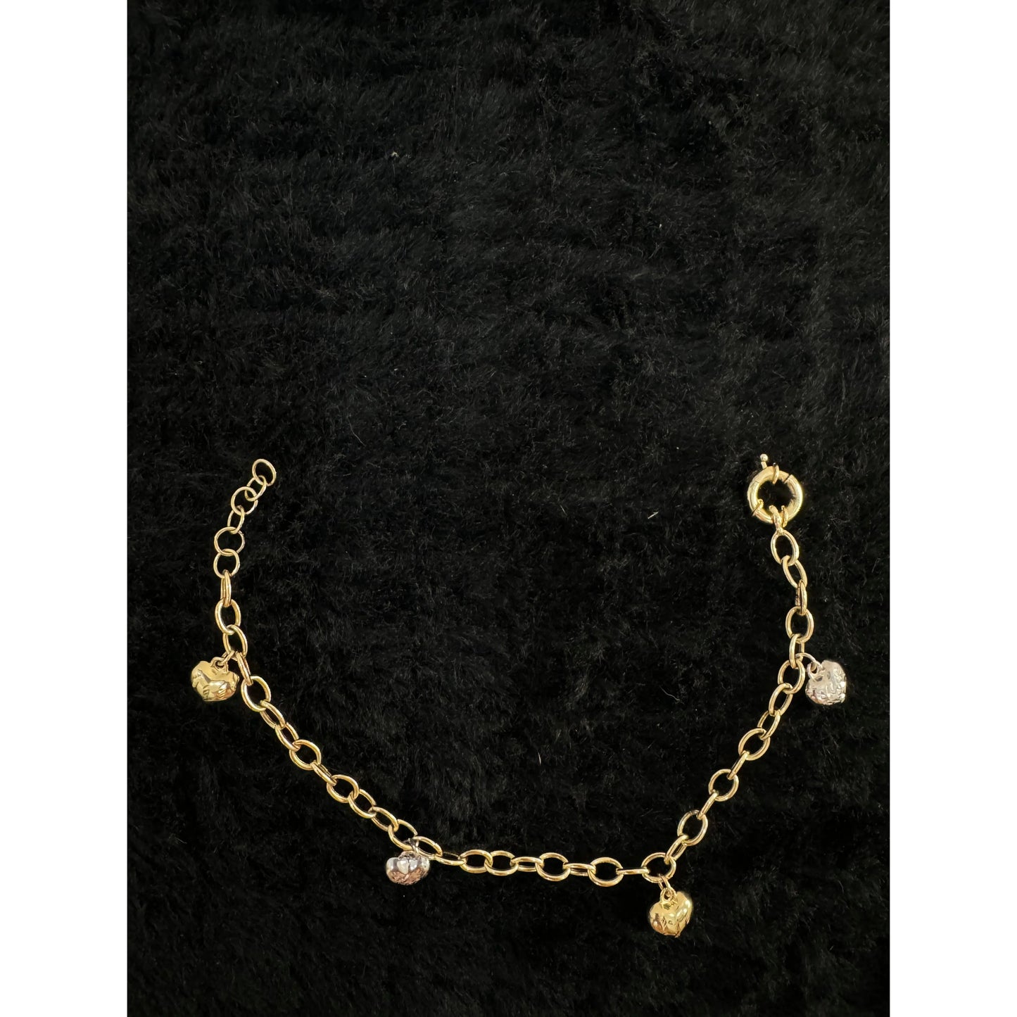 14K Heart Bracelet