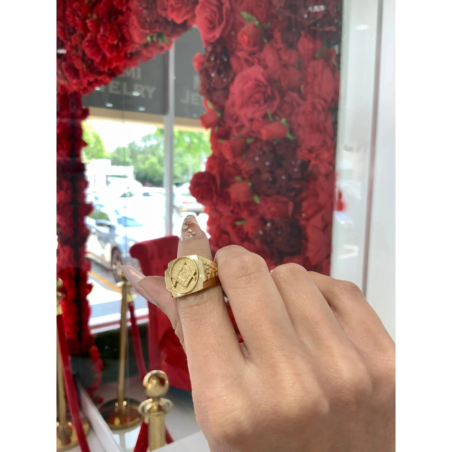 14K Men Ring Miami Jewelry