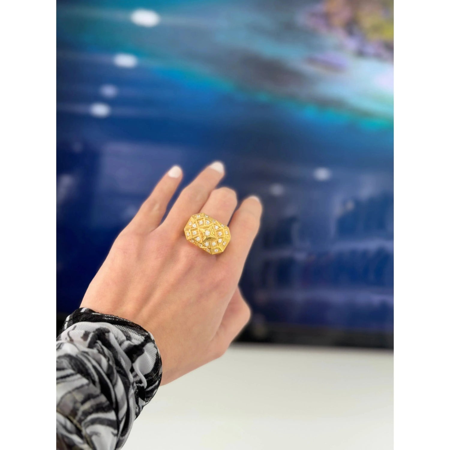 10K Men's Ring - Miami Jewelry 