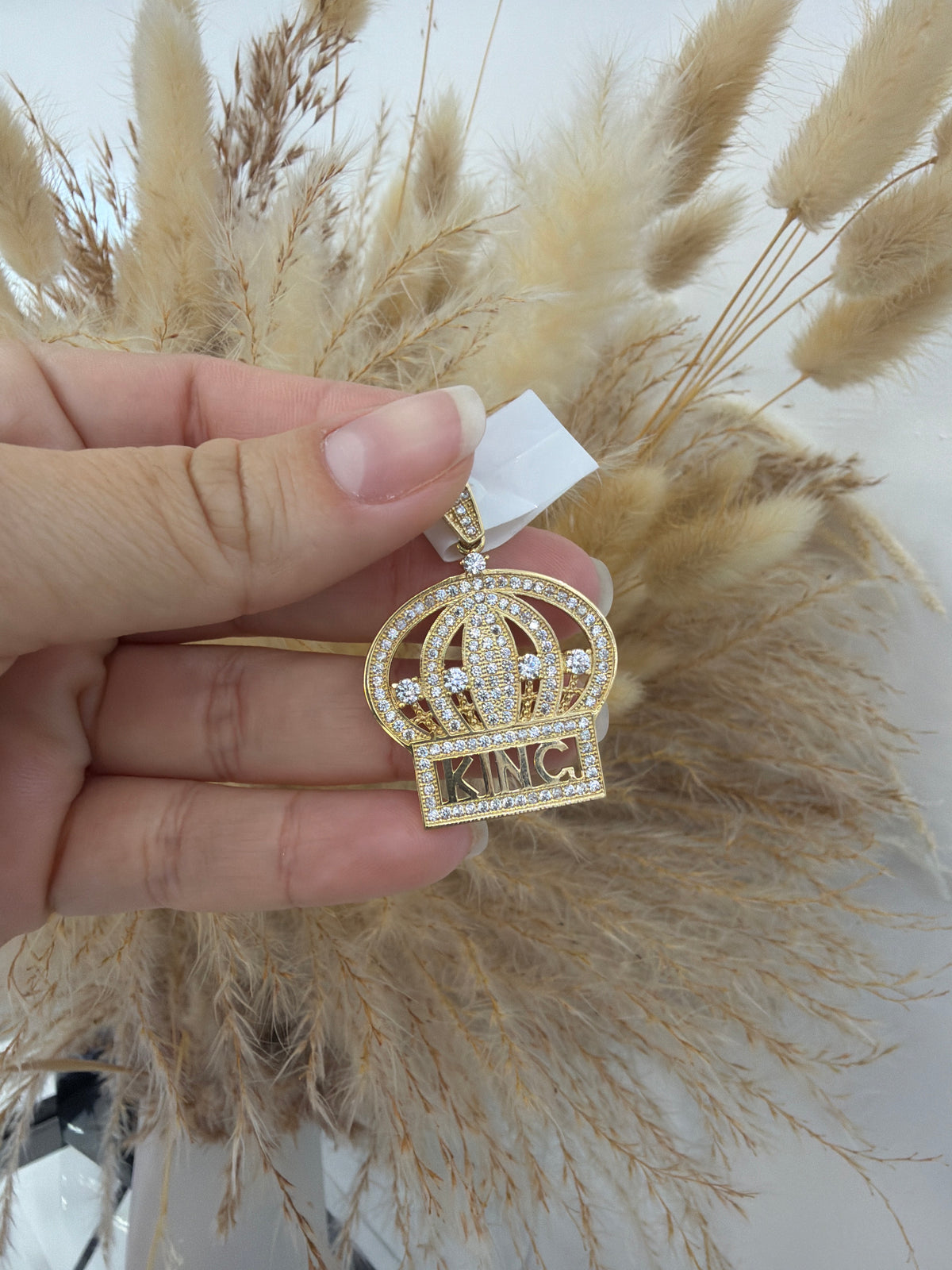 14k Crown charm