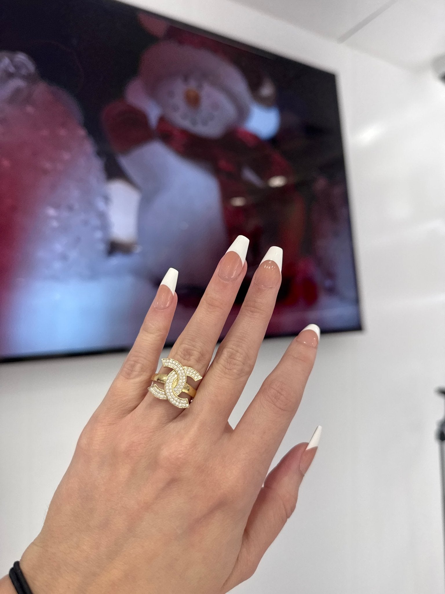 10K Cc Women Ring - Miami Jewelry