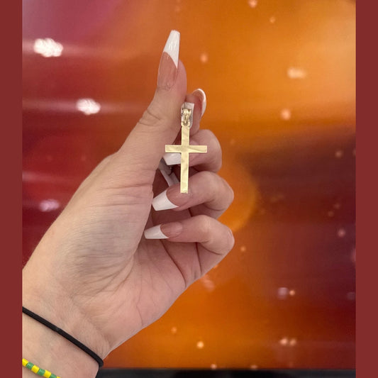 10K Crosses Charm - Miami Jewelry