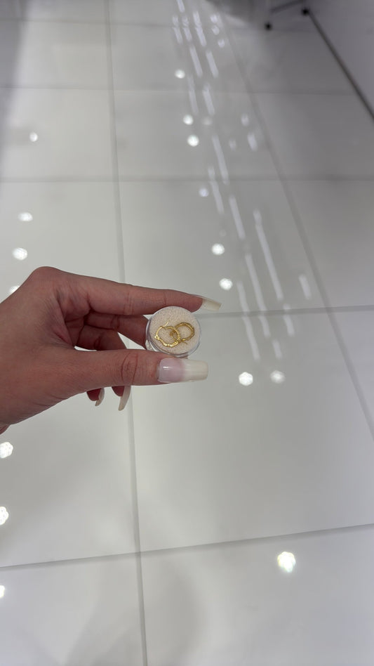 10K Small Hoops - Miami Jewelry