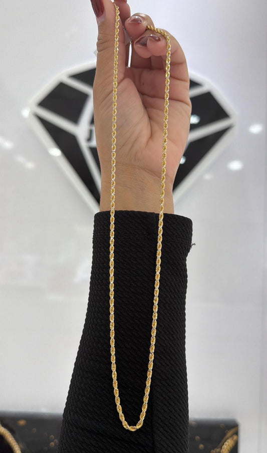 10K Torsal chain - Miami Jewelry