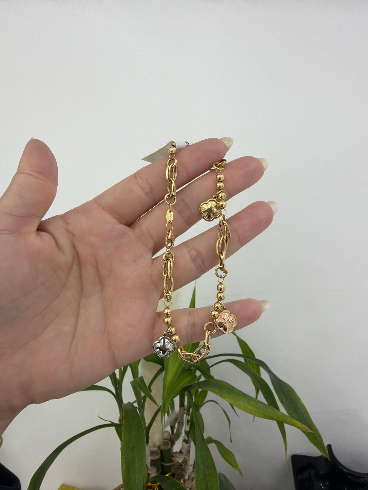 14k  anklet