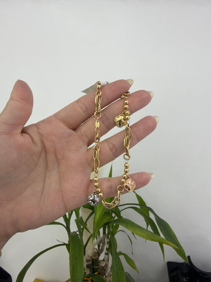 14k  anklet