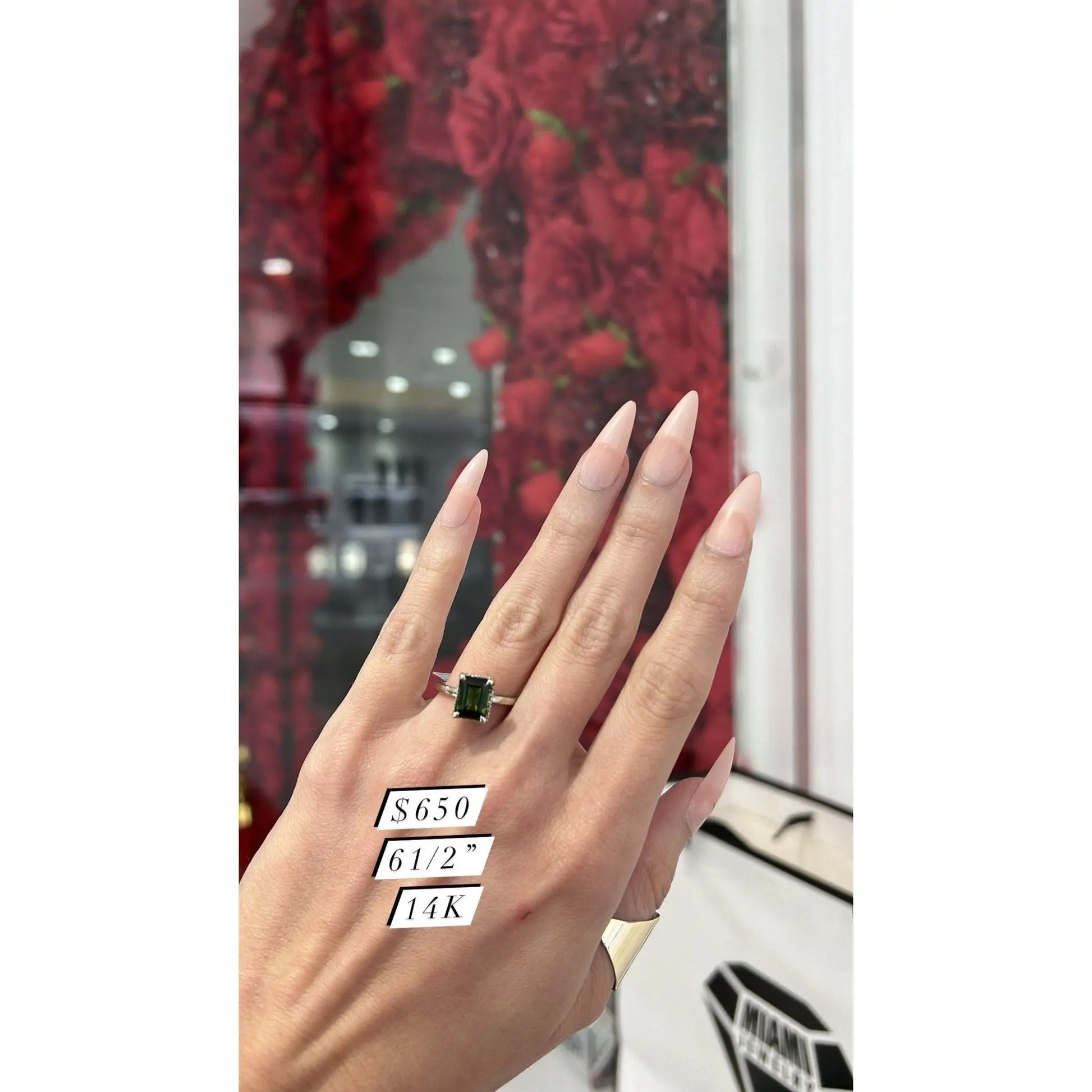 14K Diamond Ring - Miami Jewelry