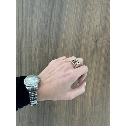 14K Evil Eye Ring - Miami Jewelry