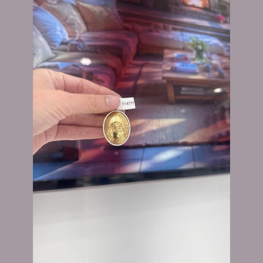 14K Medusa Charm - Miami Jewelry