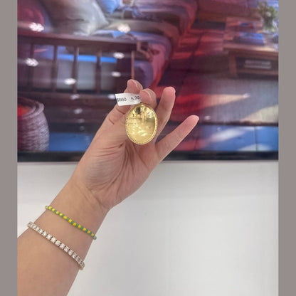 14K Medusa Charm - Miami Jewelry