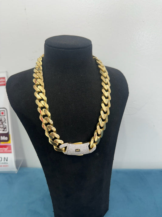 14k Mónaco Chain - Miami Jewelry