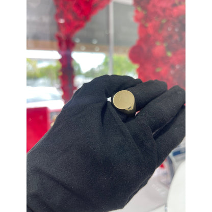 14K Plain Ring - Miami Jewelry