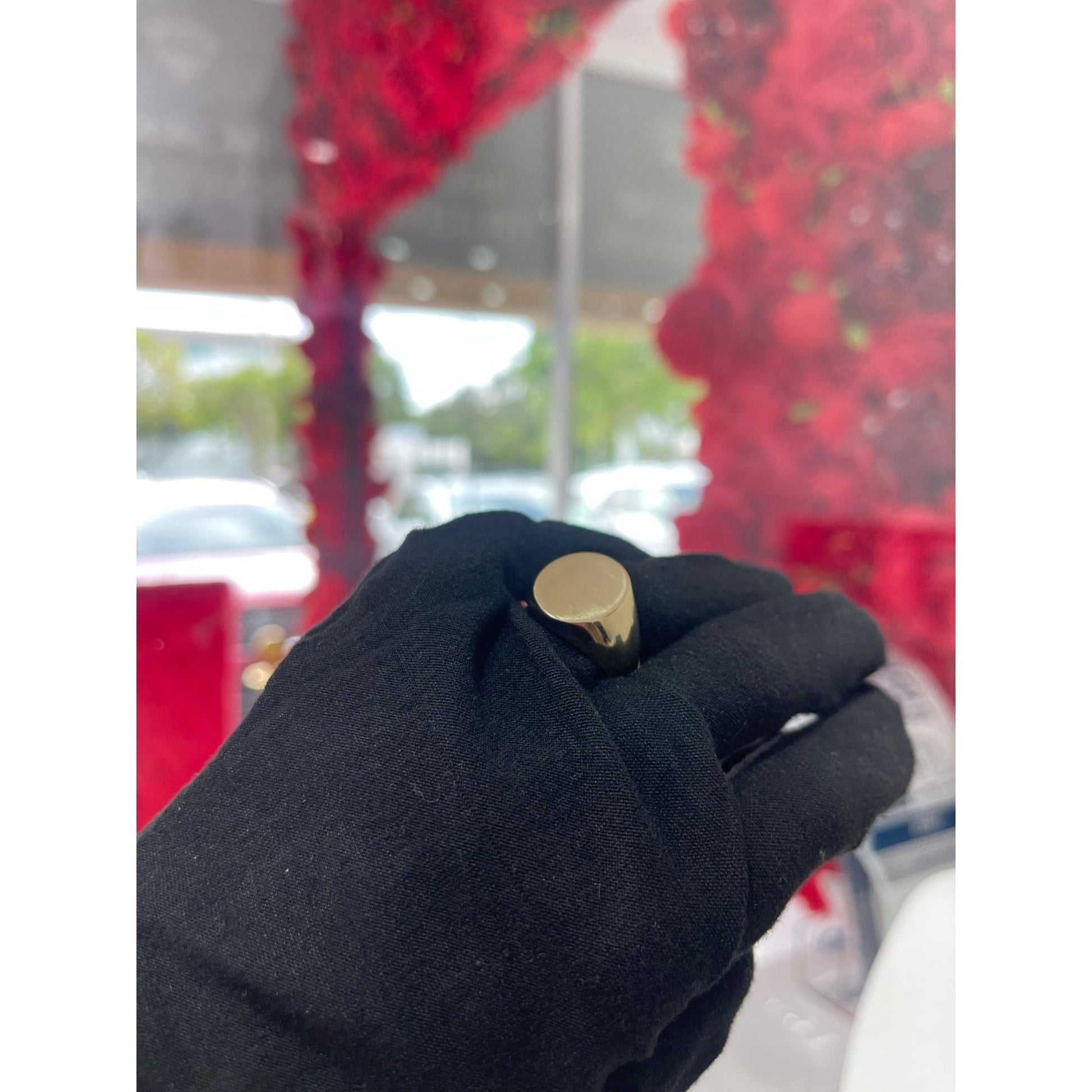 14K Plain Ring - Miami Jewelry