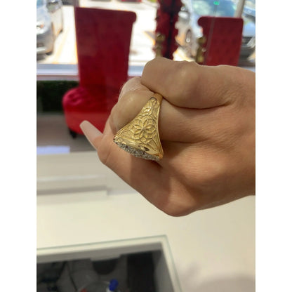 14K Roseta Ring - Miami Jewelry