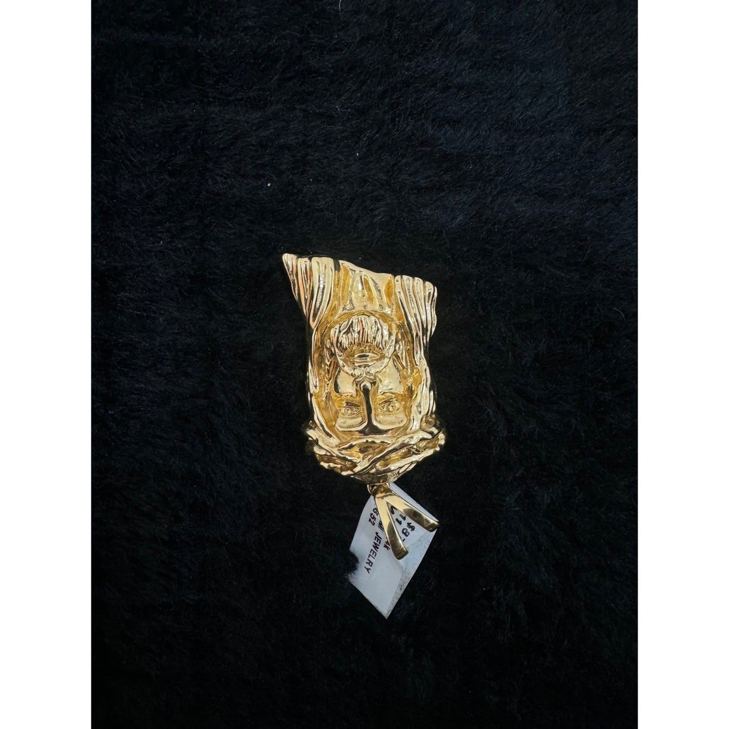 14Kt Jesus Charm - Miami Jewelry