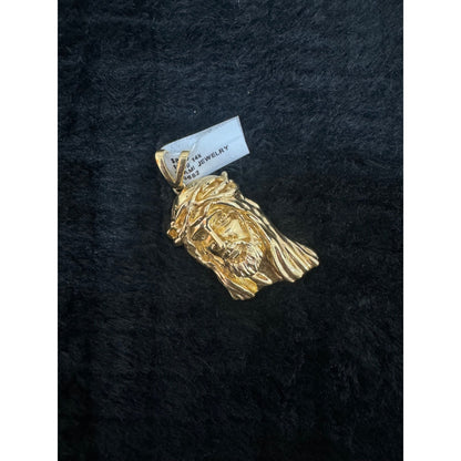 14Kt Jesus Charm - Miami Jewelry