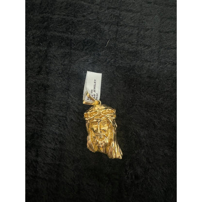 14Kt Jesus Charm - Miami Jewelry