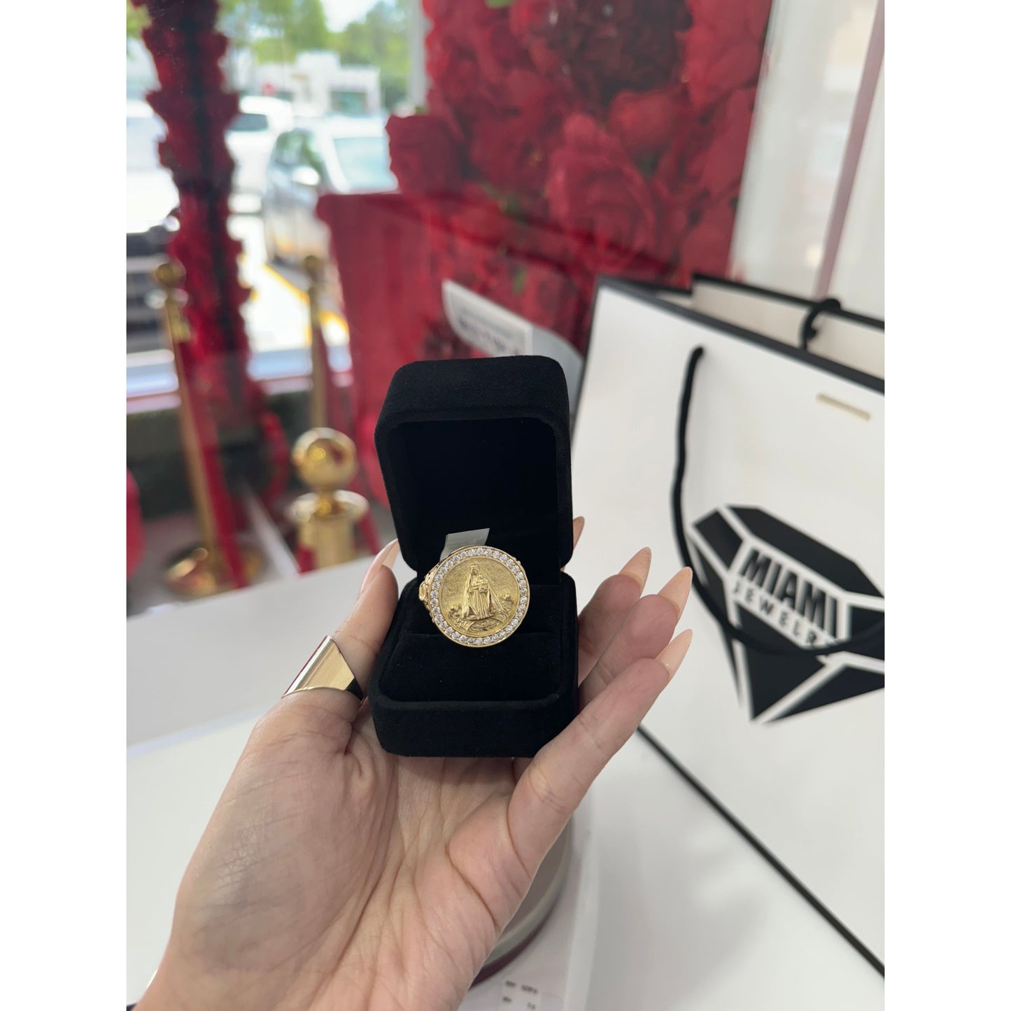 Virgen de la Caridad Ring
