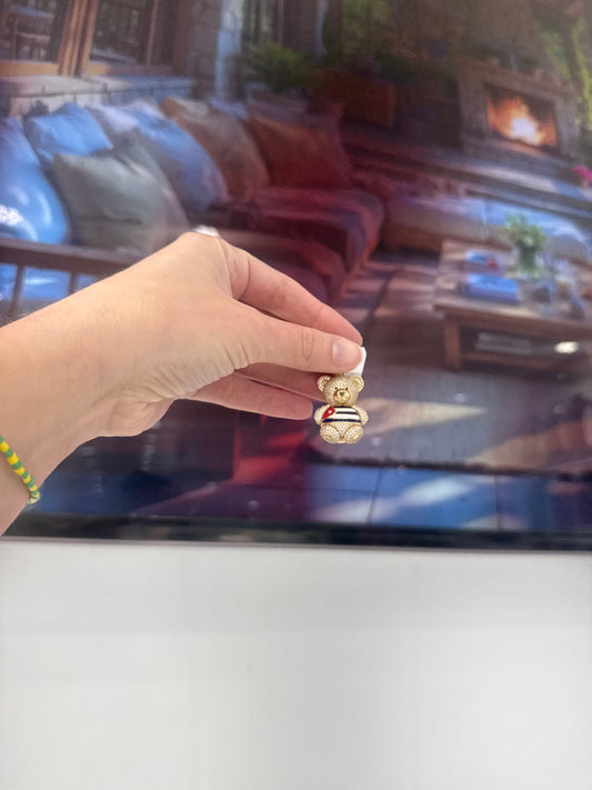 14K Bear Charm